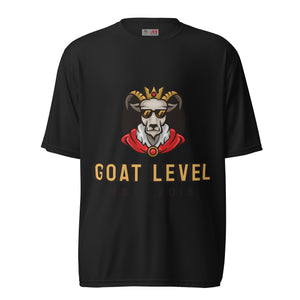 GOAT Level 2018 Unisex performance crew neck t-shirt
