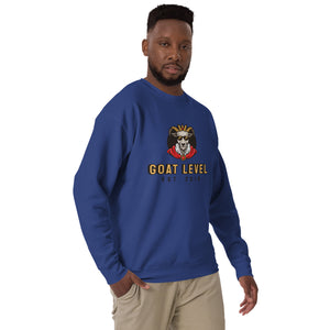 GOAT Level 2018 Unisex Premium Sweatshirt