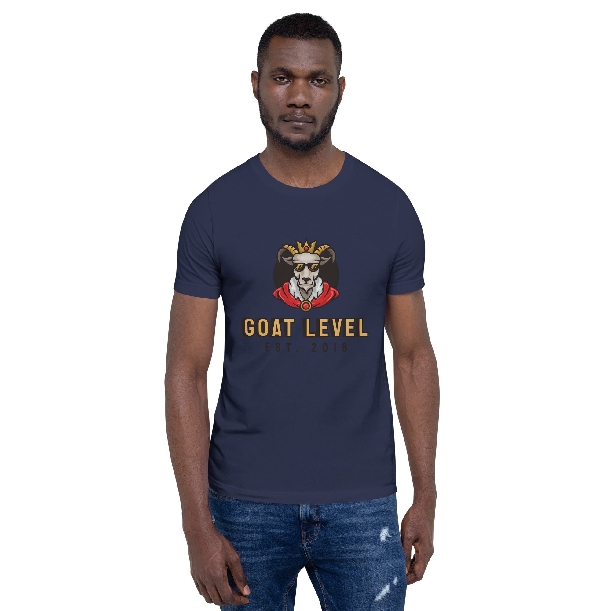 GOAT Level 2018 Unisex t-shirt